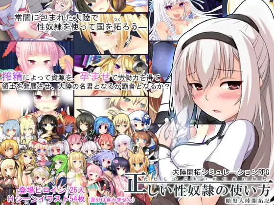 新修复[日式RPG/NTR/援交巨乳] 性奴隶的正确使用方法-暗黑大陆开拓记- 正しい性奴隷の使い方-暗黒大陸開拓記- v2.2.0 汉化版 修复