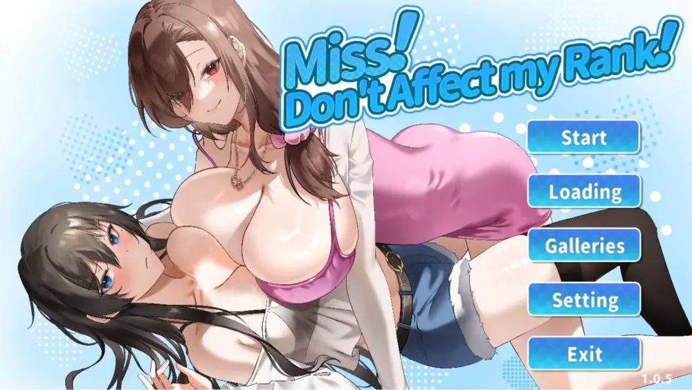 [大型SLG/互动养成/动态] 小姐！别耽误我上分！Miss！Don’t Affect my Rank v1.1.34 官中步兵版+全CG存档