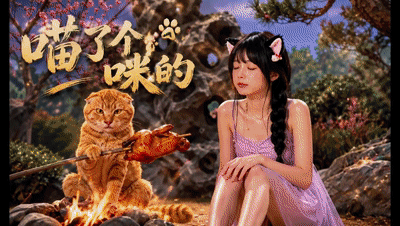 《喵了个咪的》EP 1-19集网红模型改编，剧情单一就是有梗！