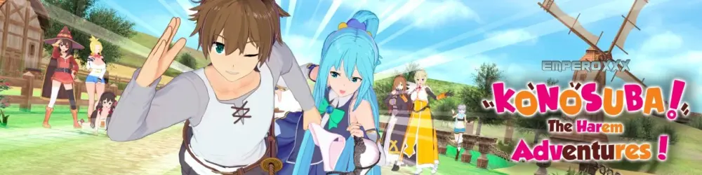 【日系SLG/沙盒】 为美好的世界献上祝福：后宫大冒险 KonoSuba – The Harem Adventures v3.1a AI汉化版【PC+安卓/3.86G/更新】