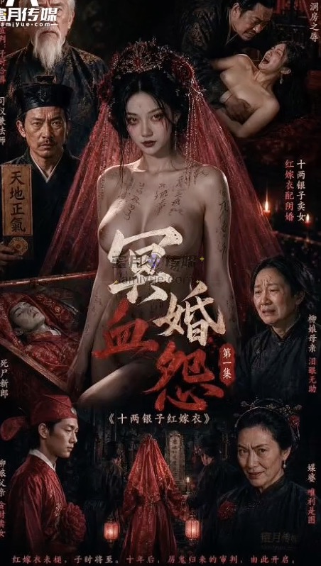 【AI成人短剧】冥婚血怨 连载中 更新至1~8【百度 406MB】